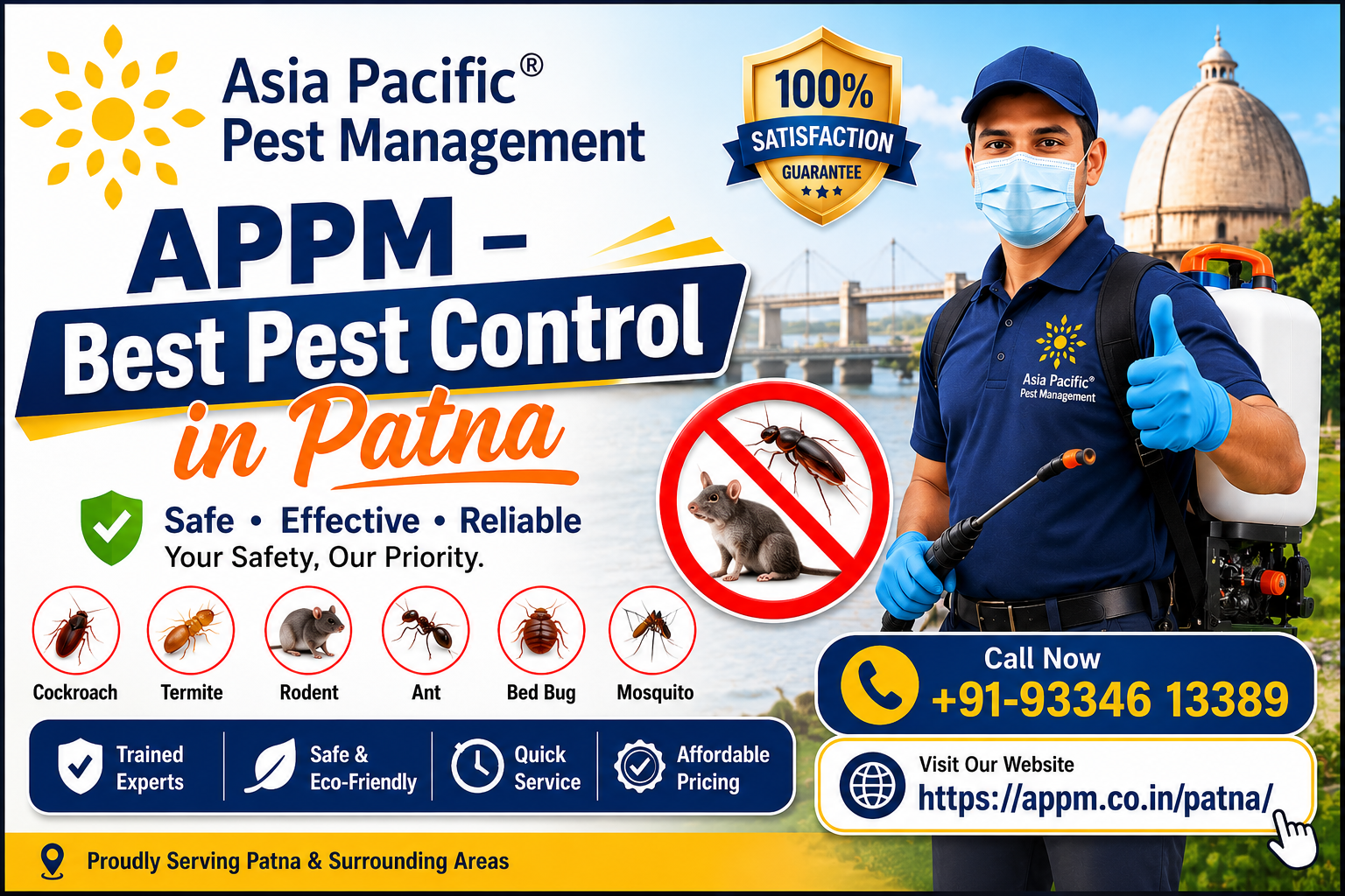 APPM – Best Pest Control in Patna